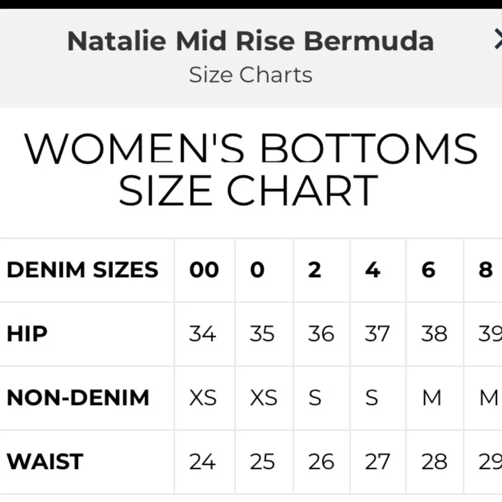 Kut from the Kloth Natalie Mid Rise Bermuda Denim Shorts White Size 0 - Picture 14 of 16